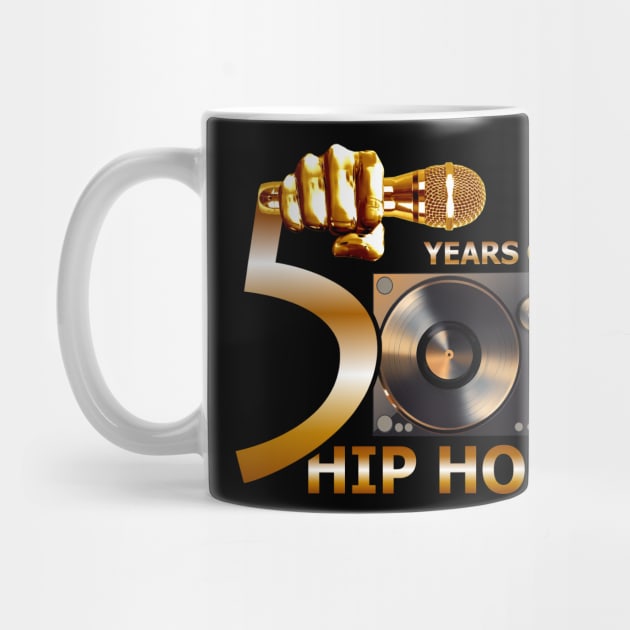 Original 50 Years of Hip Hop Classic W Turntable by Profit